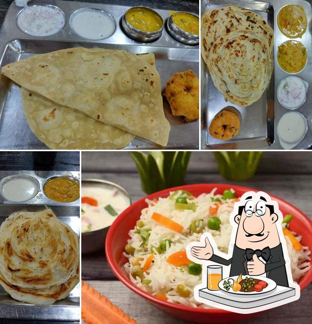 Food at Hotel Aruna (Pure veg)