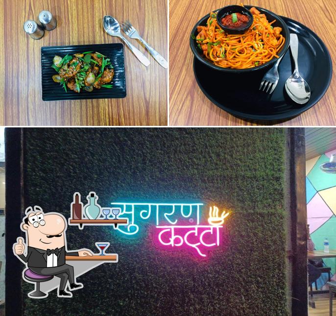 Among various things one can find interior and food at Sugran Katta