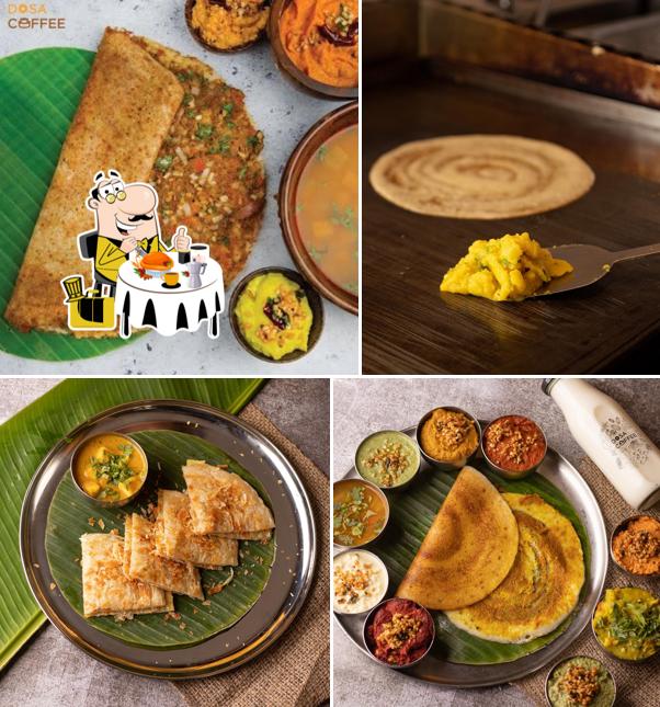Food at Dosa Coffee