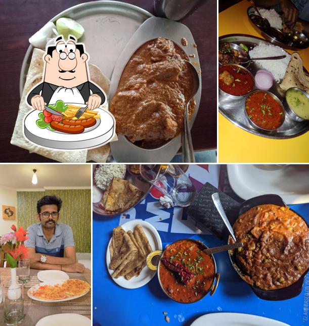 Food at Kolhapuri Tadka