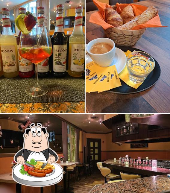 Questa è la foto che raffigura la cibo e interni di City Corner - Cocktail Bar