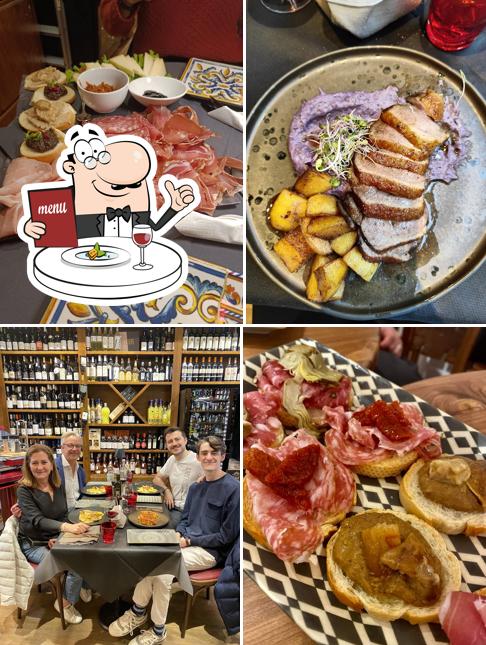 Platti al Enoteca Strozzi Firenze