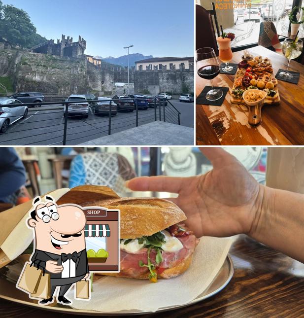 Paninoteca La Gitana si caratterizza per la esterno e cibo