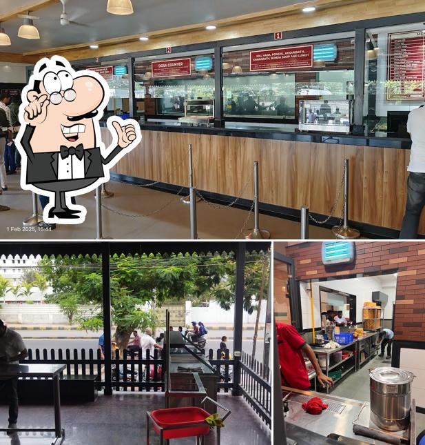 The interior of Taaza Kitchen