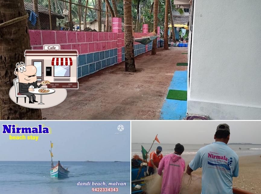 The exterior of Nirmala Beach stay,malvan