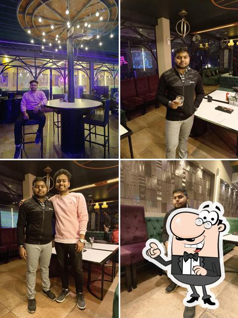 The interior of SHEESHA Brew & Kitchen