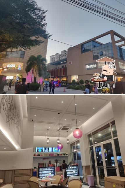 The exterior of Flurys