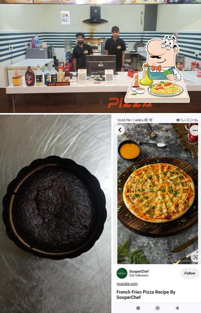 The restaurant's food and beverage