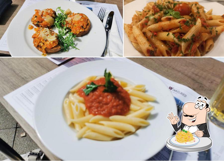 Spaghetti alla carbonara al Hafenrestaurant