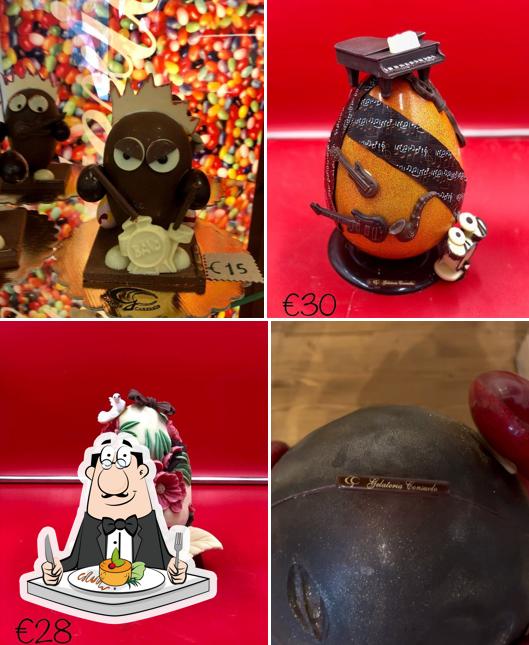 Platti al Gelateria Consuelo