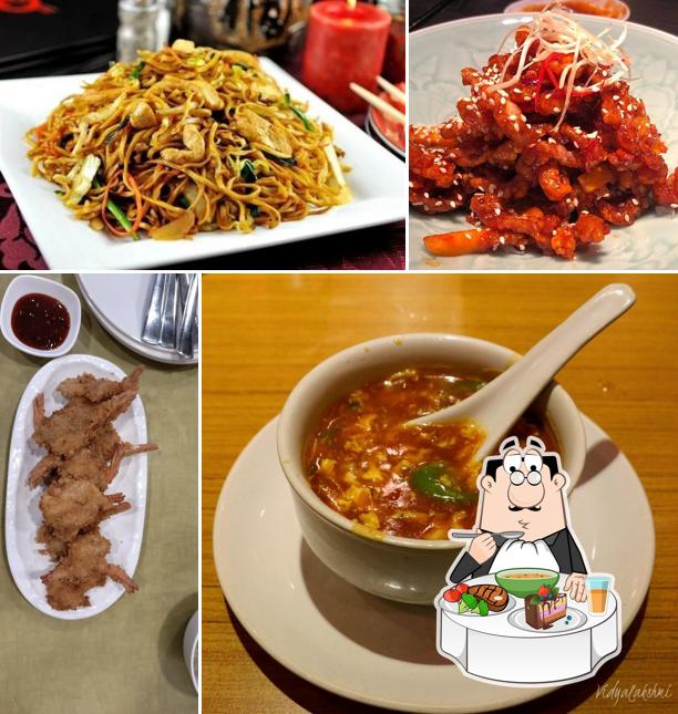 Hot and sour soup at CHOP CHOP RESTAURANT