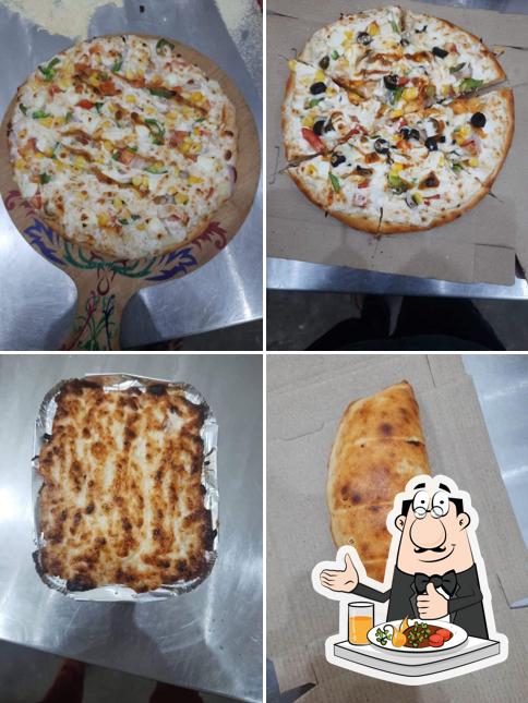 Food at Delicious pizzas & burger