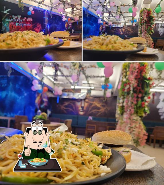 Macaroni and cheese at Divine Cafe & Party Lounge