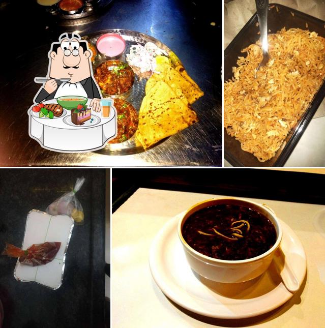 Hot and sour soup at Kks Biryani Cafe