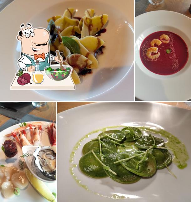 Insalata di barbabietole al Osteria Sant'Andrea