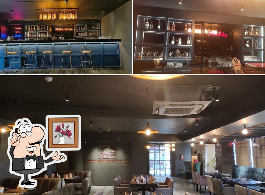 The interior of Kwality Restaurant & Bar