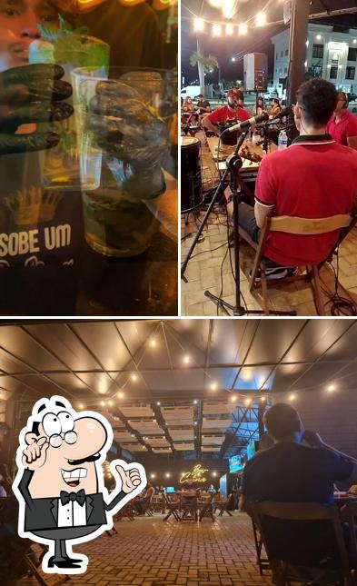O interior do Chopp Colina Lucas do Rio Verde