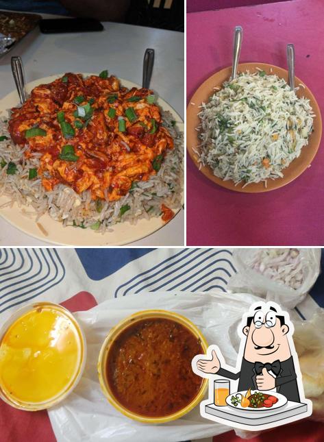 Food at Kallu's Rajput Fast Food Corner