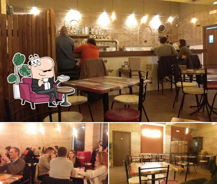 Gli interni di Keller Pub