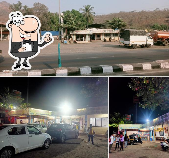 The exterior of New Rishabh Hotel