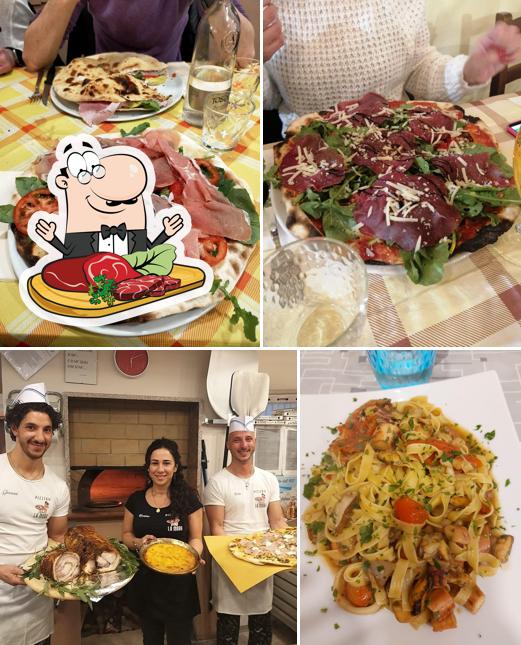 Carpaccio di manzo al Pizzeria la Mora
