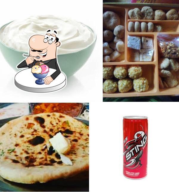 SHARMA PAVITRA BHOJNALAYA offers a selection of sweet dishes