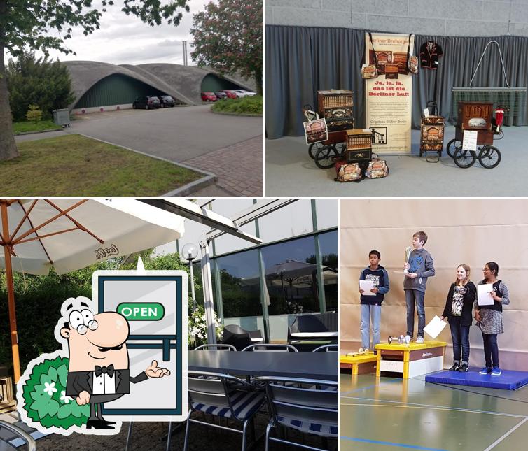 Gli esterni di Tennishalle Burgdorf AG