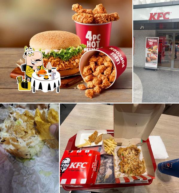 Pulled pork sandwich at KFC