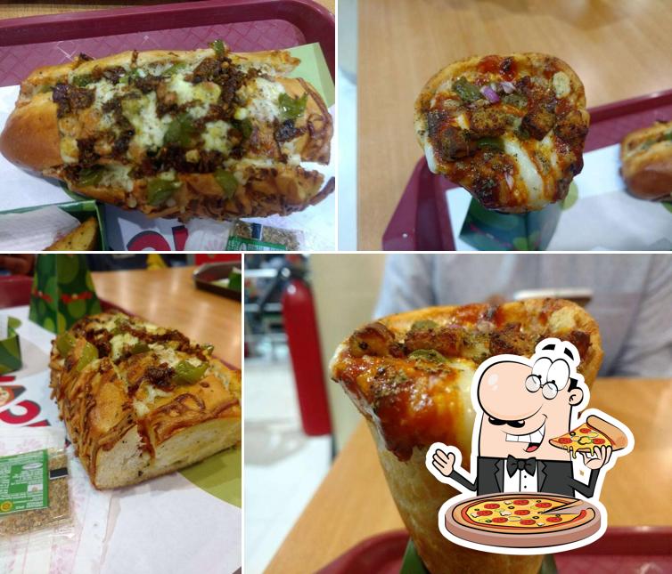 Order different variants of pizza