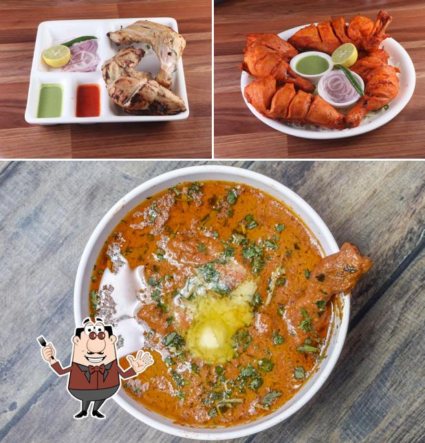Meals at A one chicken biryani corner fredabad