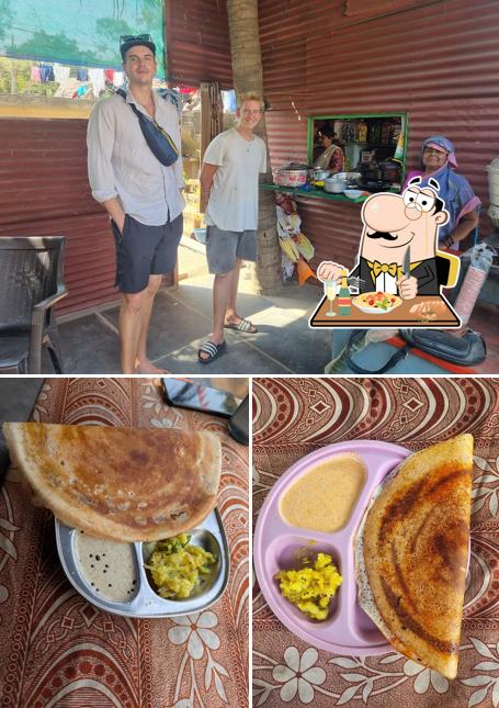 Among different things one can find food and interior at Anjanadri Tiffen and Tea point