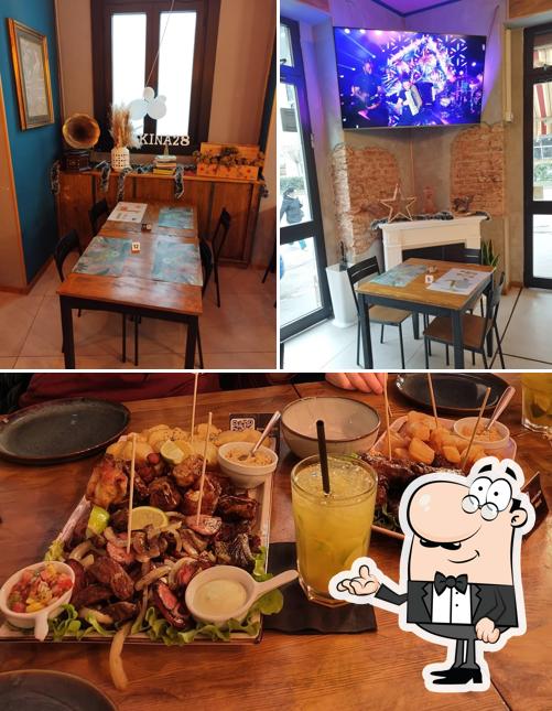 La immagine di interni e cibo da Eskina28