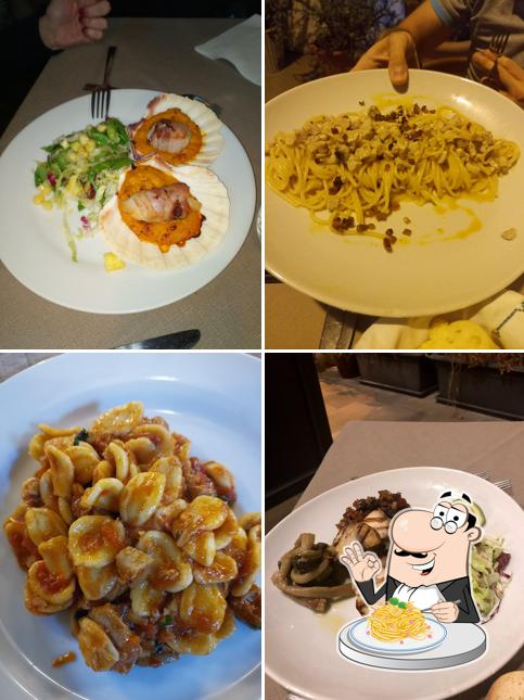 Spaghetti alla carbonara al Locanda Scorfano Rosso