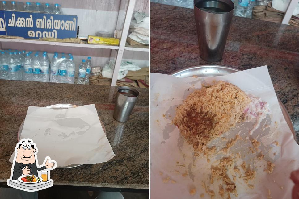 Food at Seven eight biriyani corner