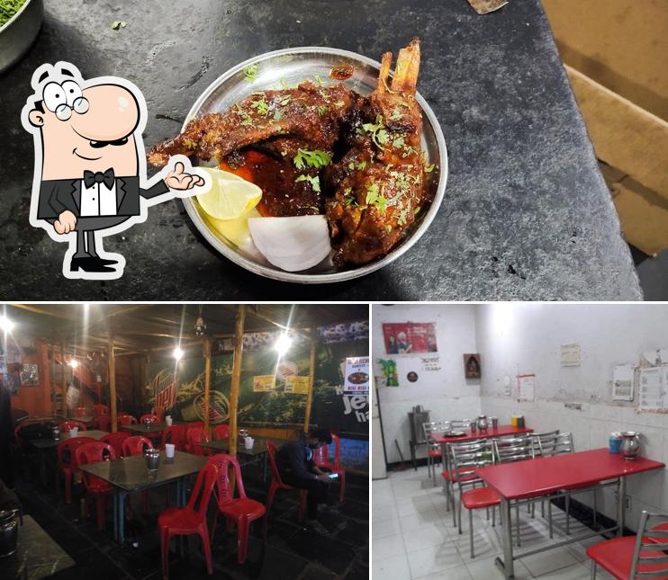 Among different things one can find interior and food at Shri Renuka Savaji Hotel