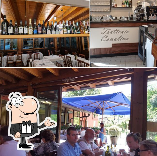 Siediti a un tavolo di Trattoria Canalino