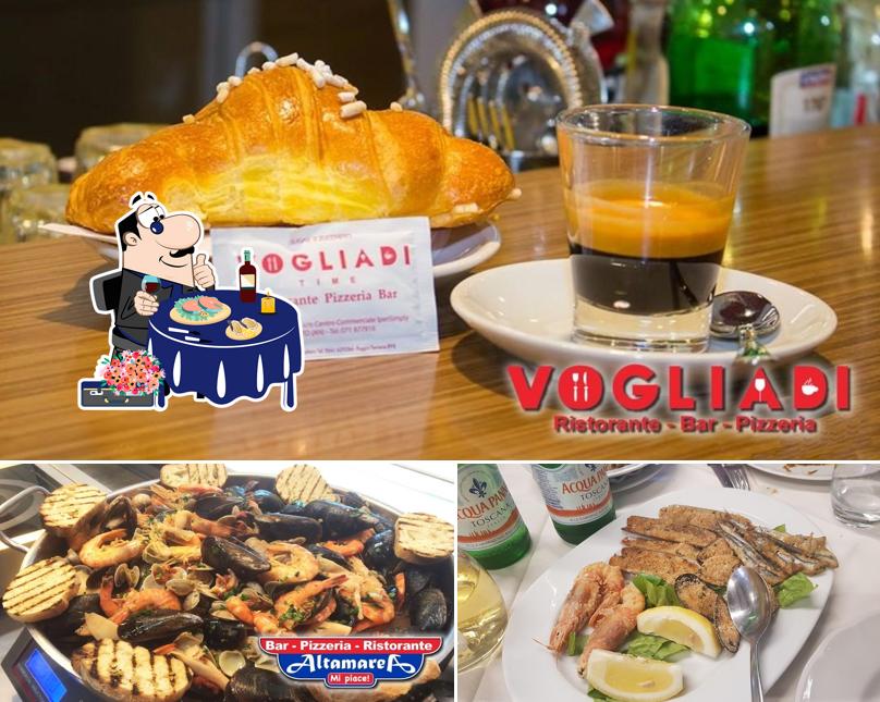 Sashimi al Ristorante Pizzeria Altamarea