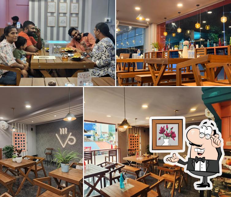The interior of Vintage Cafe