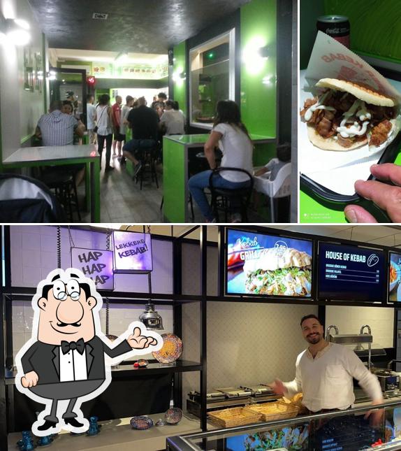 Gli interni di House of Kebab