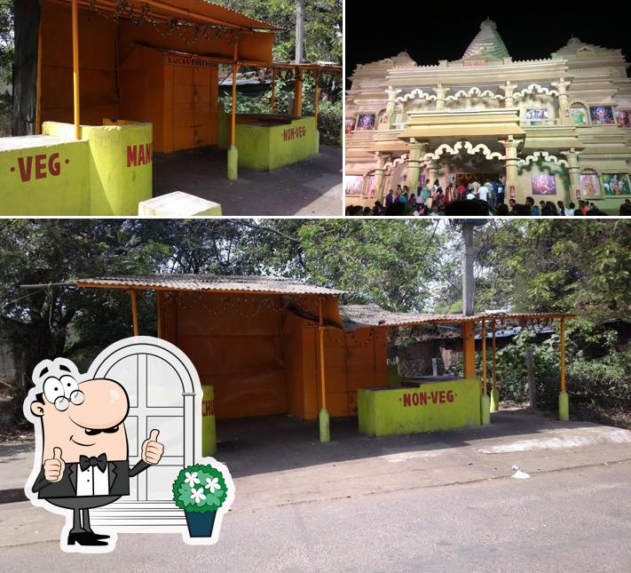 The exterior of Lucky Fast Food