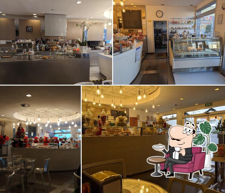 Gli interni di Al 19 Gelateria, Pasticceria & Bar