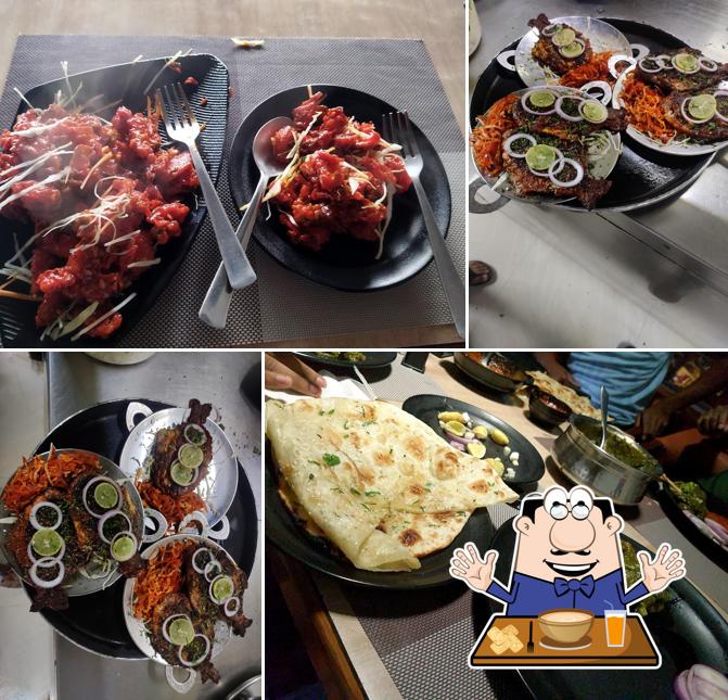 Food at Hotel Gaarva Family Restaurant & Bar