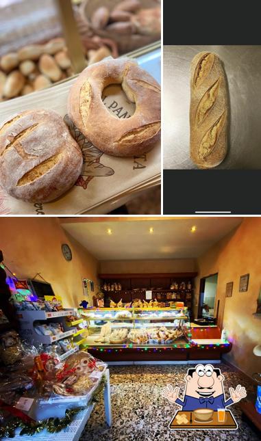 Questa è la immagine che raffigura la cibo e interni di Panetteria Di Molica Franco Maria