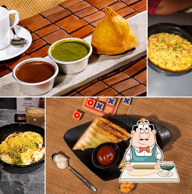 Samosa at Tapriwala, the contemporary tea cafe