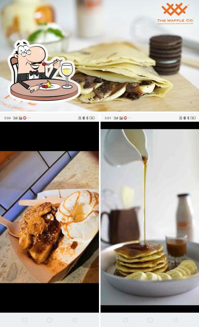 Meals at The waffle co