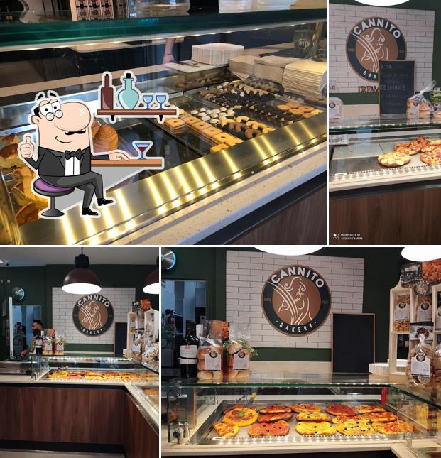 Dai un'occhiata agli interni di Cannito Bakery