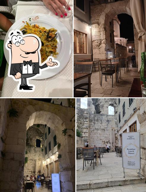 Dai un'occhiata agli interni di Tiffany restaurant