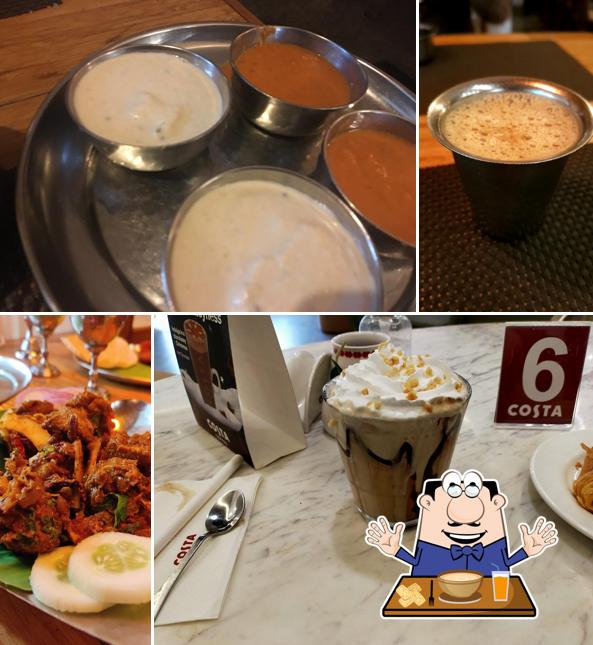Clam chowder at Costa Coffee