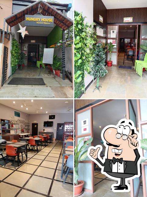 The interior of Hungry House Restaurant