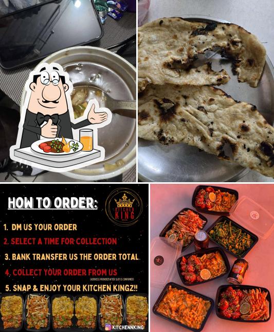 Food at A Kitchen king